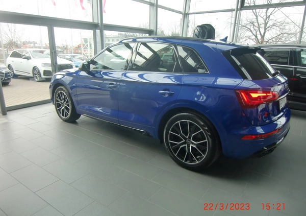 Audi SQ5 cena 344400 przebieg: 9630, rok produkcji 2022 z Toruń małe 106